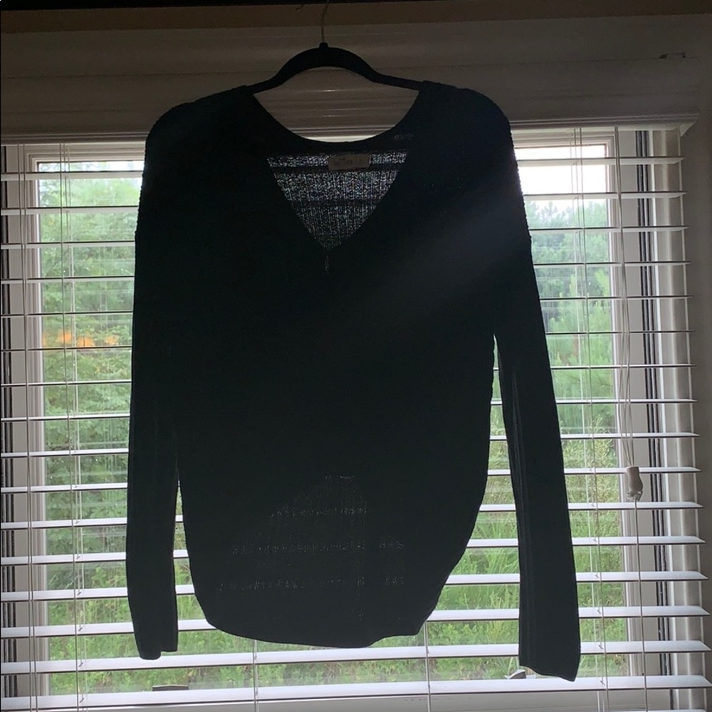 Hi Low V neck Sweater